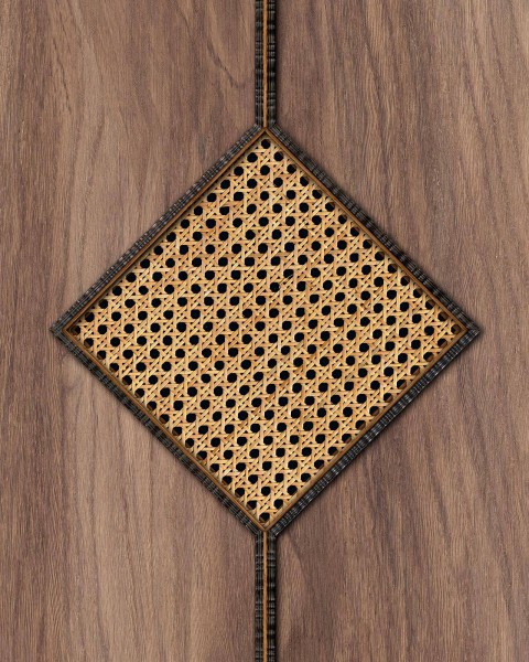 NLXL | European wallpaper | MRV-16 Maple Diamond Cane Webbing